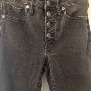 Made well Button Fly Skinny Jeans in Berkeley Wash